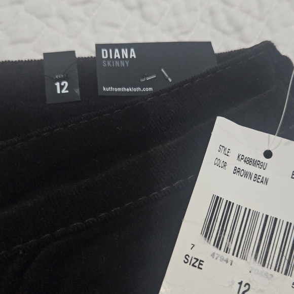 Kut from the Kloth Brown Bean Skinny Pants - Picture 2 of 2